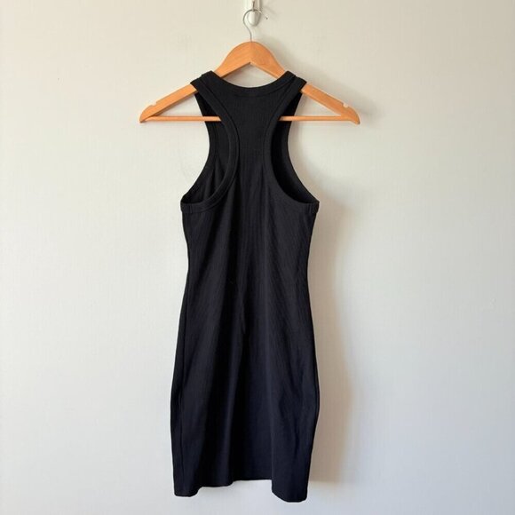 Aritzia Babaton Formarib Racerback Dress Black Size Medium - Picture 7 of 8